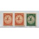 ALEMANIA 1912 MICHEL 1/3 SERIE COMPLETA DE ESTAMPILLAS NUEVAS CON GOMA, HERMOSA CONDICION